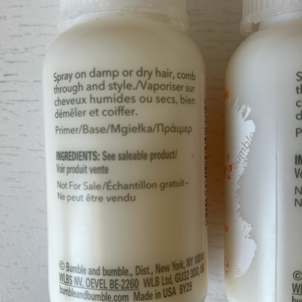 Bumble & Bumble Hairdresser’s Invisible Oil Heat/UV Protective Primer 3 Travel - Picture 6 of 7
